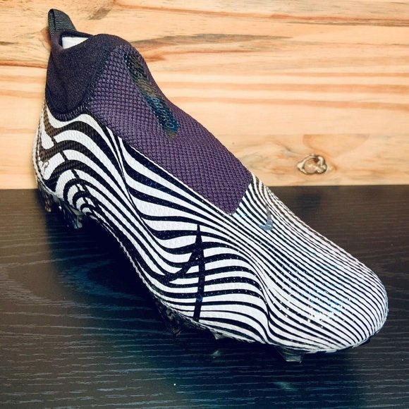 Nike Vapor Edge Pro 360 Men's Football Cleats Zebra NEW - Picture 4 of 9